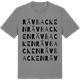 Mid Heather Gray t-shirt med Rävbacken ordlek t-shirt
