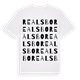 Realsbo ordlek t-shirt