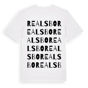 Realsbo ordlek t-shirt – ekologisk bomull t-shirt från Pinshirt