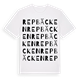 Repbäcken ordlek t-shirt