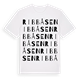 Ribbåsen ordlek t-shirt