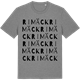 Mid Heather Gray t-shirt med Rimäck ordlek t-shirt
