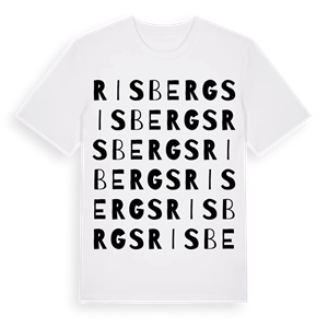 Risbergs ordlek t-shirt – ekologisk bomull t-shirt från Pinshirt