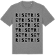 Mid Heather Gray t-shirt med Riset ordlek t-shirt