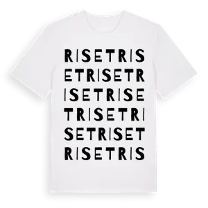 Riset ordlek t-shirt – ekologisk bomull t-shirt från Pinshirt