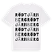 Rödtjärnberg ordlek t-shirt