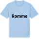 Blue Soul t-shirt med Romme fetstil t-shirt