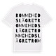 Rommehedslägret ordlek t-shirt