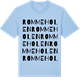 Blue Soul t-shirt med Rommeholen ordlek t-shirt