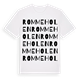 Rommeholen ordlek t-shirt