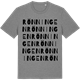 Mid Heather Gray t-shirt med Rönningen ordlek t-shirt