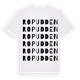 Ropudden ordlek t-shirt