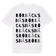 Rörbäcksnäs ordlek t-shirt