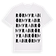 Rörmyran ordlek t-shirt
