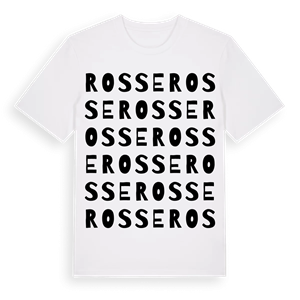 Rosse ordlek t-shirt – ekologisk bomull t-shirt från Pinshirt