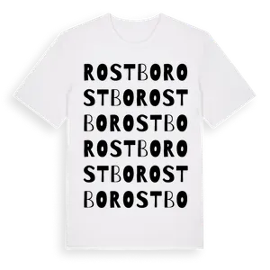 Rostbo ordlek t-shirt – ekologisk bomull t-shirt från Pinshirt