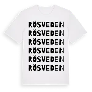 Rösveden ordlek t-shirt – ekologisk bomull t-shirt från Pinshirt