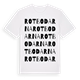 Rotbodarna ordlek t-shirt