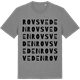 Mid Heather Gray t-shirt med Rovsveden ordlek t-shirt