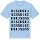 Blue Soul t-shirt med Rusens ordlek t-shirt