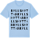 Blue Soul t-shirt med Ryllshyttan ordlek t-shirt