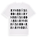 Rymnnäsbodarna ordlek t-shirt