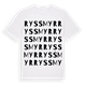 Ryssmyr ordlek t-shirt