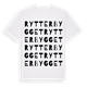 Rytterbygget ordlek t-shirt