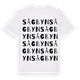Sågbyn ordlek t-shirt
