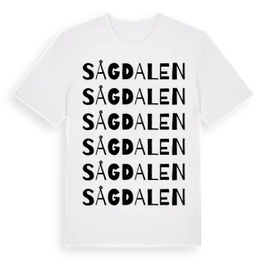 Sågdalen ordlek t-shirt – ekologisk bomull t-shirt från Pinshirt
