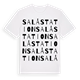 Salå station ordlek t-shirt