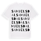 Samuelsdal ordlek t-shirt