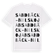 Sandbäck-Nilskojan ordlek t-shirt