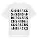 Sandbäcksåsen ordlek t-shirt