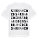 Särnaheden ordlek t-shirt
