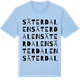 Blue Soul t-shirt med Säterdalen ordlek t-shirt