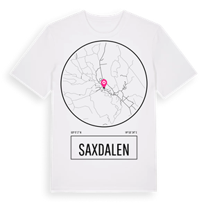 Saxdalen t-shirt – ekologisk bomull t-shirt från Pinshirt