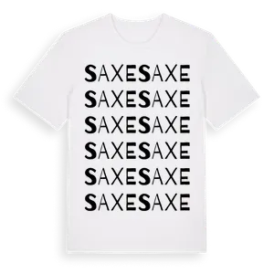 Saxe ordlek t-shirt – ekologisk bomull t-shirt från Pinshirt