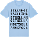 Blue Soul t-shirt med Sellänget ordlek t-shirt