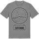 Mid Heather Gray t-shirt med Sifferbo t-shirt