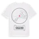 White t-shirt med Siggebo t-shirt