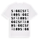 Sigges fäbod ordlek t-shirt