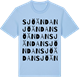 Blue Soul t-shirt med Sjöändan ordlek t-shirt