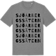 Mid Heather Gray t-shirt med Sjöarbergssätern ordlek t-shirt