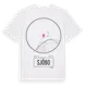 White t-shirt med Sjöbo t-shirt