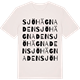 Vintage White t-shirt med Sjöhägnaden ordlek t-shirt