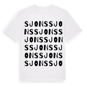 Sjons ordlek t-shirt – ekologisk bomull t-shirt från Pinshirt