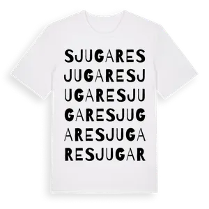 Sjugare ordlek t-shirt – ekologisk bomull t-shirt från Pinshirt