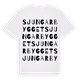 Sjungarbygget ordlek t-shirt
