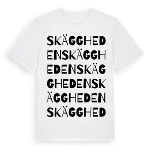 Skäggheden ordlek t-shirt – ekologisk bomull t-shirt från Pinshirt